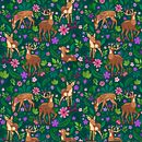 Mon projet du cours : Illustration numérique de motifs inspirés de la faune et la flore. Un proyecto de Ilustración tradicional, Pattern Design, Dibujo, Ilustración digital e Ilustración botánica de caroline_gt - 12.03.2024