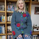 Il mio progetto del corso: Uncinetto: crea una maglia colorata con applicazioni floreali. Crochê, e Design têxtil projeto de Ornella Simonelli - 12.03.2024