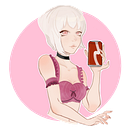 Chica y amor. Projekt z dziedziny Ilustracja c i frowa użytkownika evelyn_flores_marquez - 30.10.2023