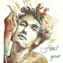 My project for course: Watercolor Techniques for Graphic Design. Un projet de Br, ing et identité, Design graphique, Créativité, Création de logos, Aquarelle , et Communication de Sara - 14.03.2024