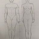Proporciones humanas. Een project van Tekening met potlood van Noemí Cardona Sánchez - 15.03.2024