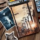 My project for course: Expressive Watercolor Painting: Create Compelling Illustrations. Projekt z dziedziny  Sztuki piękne,  Malarstwo i Malowanie akwarelą użytkownika reihanehshl - 15.03.2024