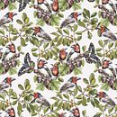 My project for course: Nature-inspired Patterns: From Sketch to Photoshop Ein Projekt aus dem Bereich Traditionelle Illustration, Musterdesign, Bleistiftzeichnung, Zeichnung und Botanische Illustration von Sandra Meyer - 15.03.2024