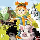 Meu projeto do curso: Criação de personagens para animação: formas, cor e expressão. Un projet de Animation, Conception de personnages, Animation de personnages , et Dessin de Quihoma Isaac - 16.03.2024