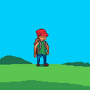 Mi proyecto del curso: Introducción al diseño de personajes en pixel art Explorer Man. Projekt z dziedziny Projektowanie postaci, Gr, komputerowe, Pixel art, Projektowanie gier komputerow i ch użytkownika Agustin Lovera - 16.03.2024