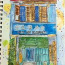 Mi proyecto del curso: Dibujo arquitectónico expresivo con marcadores de colores. Un progetto di Bozzetti, Disegno, Illustrazione architettonica, Sketchbook e Illustrazione con inchiostro di silviacoc - 18.03.2024