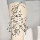 Mi proyecto del curso: Ilustración de tatuajes blackwork desde cero Ein Projekt aus dem Bereich Traditionelle Illustration, Zeichnung, Digitale Illustration, Tattoodesign und Digitale Zeichnung von Jose Camargo - 19.03.2024