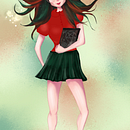 Mon projet du cours : Fabrique de personnages illustrés. Traditional illustration, Character Design, Digital Illustration, Children's Illustration, and Narrative project by effa - 03.19.2024