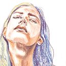 My project for course: Expressive Portrait Drawing with Soft Pastels. Un progetto di Illustrazione tradizionale, Belle arti, Disegno, Disegno di ritratti e Disegno artistico di Miwa Gardner - 19.03.2024