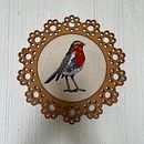 Mi proyecto del curso: Pintar con hilo: técnicas de ilustración textil Ein Projekt aus dem Bereich Traditionelle Illustration, Stickerei und Textildesign von Gaby Puerto - 19.03.2024