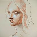 Mi proyecto del curso: Dibujo de retrato clásico: el método del Renacimiento. Artes plásticas, Esboçado, Desenho, Desenho de retrato, Desenho realista, e Desenho artístico projeto de Jorge Botello - 21.03.2024