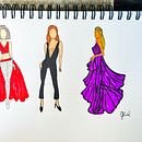 My project for course: Fashion Sketch Illustration Ein Projekt aus dem Bereich Traditionelle Illustration, Skizzenentwurf, Modedesign, Digitale Zeichnung und Mode-Illustration von Joy Timbol - 17.03.2024