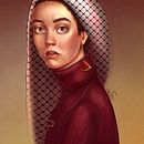 My project for course: Digital Fantasy Portraits with Photoshop. Un progetto di Disegno, Illustrazione digitale, Disegno di ritratti, Disegno digitale e Pittura digitale di Şule Aydın - 21.03.2024