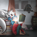 Mi proyecto del curso: Creación de personajes para cuentos infantiles con Procreate. Ilustração tradicional, Design de personagens, Ilustração digital, Ilustração infantil, e Desenho digital projeto de Aina Cordellat - 21.03.2024