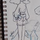 Meu projeto do curso: Desenho de personagens mangá do zero. Ilustração tradicional, Design de personagens, Comic, Desenho a lápis, Desenho, e Mangá projeto de lf92751212 - 21.03.2024