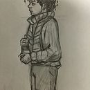 Mi proyecto del curso: Dibujo anatómico para principiantes Ein Projekt aus dem Bereich Bildende Künste, Skizzenentwurf, Bleistiftzeichnung, Zeichnung, Realistische Zeichnung und Anatomische Zeichnung von melaniepaezgomez8 - 22.03.2024