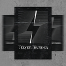 Velvet Thunder | concert poster. Un proyecto de Diseño de carteles, Diseño y Diseño gráfico de Luisa - 01.01.2024