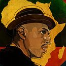 Mano Brown. Vector Illustration, and Digital Illustration project by Felipe Barros de Almeida - 03.23.2024