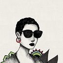 Meu projeto do curso: Técnicas de desenho tradicional com Procreate. Un progetto di Illustrazione tradizionale, Disegno, Illustrazione digitale, Disegno di ritratti e Disegno digitale di Leyre Ellen - 22.03.2024