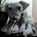 My project for course: Knitting Realistic Stuffed Animals: Make a Puppy from Yarn. Een project van Textiel, DIY, Breien y Textielontwerp van shadypanduh - 24.03.2024