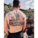 Etching tattoo. Een project van  Tatoeageontwerp van Giulia Berardi - 25.03.2024