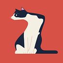 Alfabeto gatuno. Vector Illustration project by Sandra Grinberg - 03.26.2024