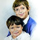 Mi proyecto del curso: Retrato realista con lápices de colores. Een project van Traditionele illustratie,  Beeldende kunst, Tekening met potlood,  Tekening,  Portrettekening, Realistische tekening,  Artistieke tekening y Tekenen met kleurpotloden van Francisco Alcalá Chacón - 26.03.2024