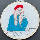 My project for course: Figurative Fashion Embroidery with Needle Felting. Embroider, and Textile Design project by Mary Jarvis - 03.26.2024