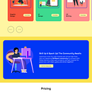 Skill-Spark Landing Page. {Building striking Compositions}. Een project van UX / UI, Webdesign, Digitaal ontwerp y Digitaal productontwerp van Soumik Mallick - 27.03.2024