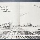 Mi proyecto del curso: Diario ilustrado: llena tu sketchbook de vivencias. Un proyecto de Ilustración tradicional, Bocetado, Dibujo, Sketchbook e Ilustración con tinta de Guillermo P. V. - 27.03.2024
