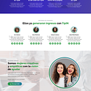 Diseño web para la aplicación TipIN. Een project van Webdesign y  Webdevelopment van Cristian Flores Mera - 10.02.2023