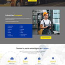 Diseño de sitio web para la empresa EuroDirecto. Een project van Webdesign y  Webdevelopment van Cristian Flores Mera - 03.02.2024