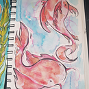 Meu projeto do curso: Sketching diário para inspiração criativa. Un proyecto de Ilustración tradicional, Bocetado, Creatividad, Dibujo y Sketchbook de Mako Dias - 28.03.2024