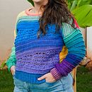 My Intro to Short Rows Crochet Sweater. Un proyecto de Diseño de moda, Tejido, DIY y Diseño textil de Mary Shaak - 28.03.2024
