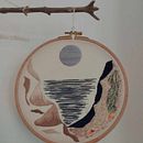 My project for course: Embroidery and Color: Create Textile Landscapes . % kostaki_anna tarafından hazırlanan Geleneksel illüstras, on, Aksesuar Tasarımı, Sanat ve El Sanatları, Nakış, Dikiş, İç Dekoras, on, Ve Tekstil Tasarımı projesi - 03.28.2024