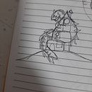 Mi proyecto del curso: Ilustración de personajes mitológicos. Un projet de Illustration traditionnelle, Conception de personnages, Peinture, Dessin, Illustration numérique , et Aquarelle de carovere11 - 28.03.2024