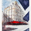 Meu projeto do curso: Desenho arquitetônico com aquarela e tinta Ein Projekt aus dem Bereich Skizzenentwurf, Zeichnung, Aquarellmalerei, Architektonische Illustration, Sketchbook und Illustration mit Tinte von Richard de Almeida - 29.03.2024