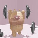 Chugüi: Capybara 3D Class . % Tatiana Briceño tarafından hazırlanan Hareketli Grafikler, Karakter Tasarımı, Ürün Tasarımı, Ve 3D Modelleme projesi - 03.29.2024