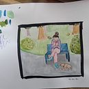 My project for course: Exploratory Sketchbook: Find Your Drawing Style. Een project van Traditionele illustratie,  Schetsen,  Creativiteit,  Tekening, Aquarelschilderen, Sketchbook y Schilderen met gouache van Slava Dryuchenko - 30.03.2024