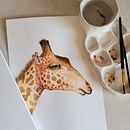 My project for course: Watercolor Illustration: Painting Realistic Wildlife #1 . Arte plastice, Pictura, Pictură în acuarelă & Ilustrație naturalistă de Leah Brown - 03.31.2024
