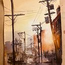 My project for course: Expressive Watercolor Painting: Create Compelling Illustrations. Un progetto di Belle arti, Pittura e Pittura ad acquerello di ludovicm - 31.03.2024