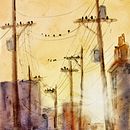 Mi proyecto del curso: Pintura expresiva con acuarela: crea ilustraciones cautivadoras. Un proyecto de Bellas Artes, Pintura y Pintura a la acuarela de Ricardo Dalton - 30.03.2024