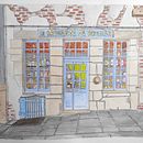 Mon projet du cours : Illustration urbaine à l'aquarelle : peignez votre ville. Un projet de Peinture, Dessin, Aquarelle et Illustration architecturale de Pascal François - 25.03.2024