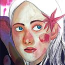 Mi proyecto del curso: Retrato ilustrado en acuarela. Un progetto di Illustrazione tradizionale, Belle arti, Pittura, Disegno, Pittura ad acquerello, Disegno di ritratti e Disegno artistico di Ana Martínez - 01.04.2024