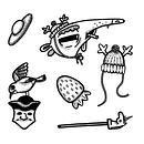 Character design, my alterego . Ilustrasi tradisional & Ilustrasi Digital proyek oleh Martina Paukovits - 04.01.2024