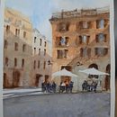Mi proyecto del curso: Técnicas modernas para paisajes urbanos en acuarela Ein Projekt aus dem Bereich Malerei und Aquarellmalerei von Daniela Antonaia - 01.04.2024