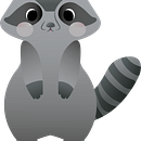 Mi Mapache Raccoon. Projekt z dziedziny Projektowanie postaci, Projektowanie graficzne i Grafika wektorowa użytkownika mary cabanillas vera - 02.04.2024