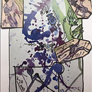 The pain. Un progetto di Pittura ad acquerello e Fotomontaggio di matteo71 - 02.04.2024