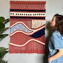 Barbara Wall Hanging. Macramé, and Fiber Arts project by Alisha Ing - 04.02.2024