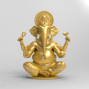 Ganesh in Zbrush . % Matheus Garrett tarafından hazırlanan 3D, Ve Karakter Tasarımı projesi - 03.30.2024
